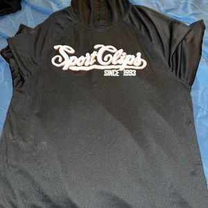 Sport Clips hoodie-tee (uniform)